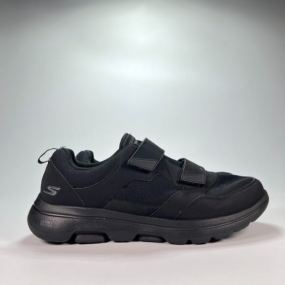 Skechers GOwalk 5 Wistful Black Walking Shoes Sneakers 55515EWW Men's Size 11 - Picture 1 of 11